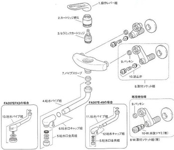 MYM FA207E 分解