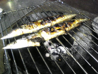 秋刀魚の新しい焼き方