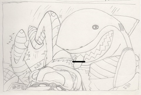 ヤマビコ×サメくん4