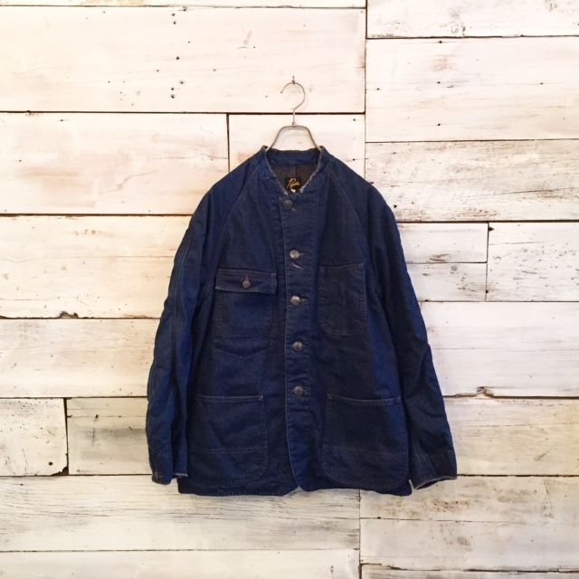 NEEDLES Chore Coat - 10.5oz Denim 到着です!! : KNOCK OUT BLOG