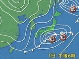 2月1日 天気図