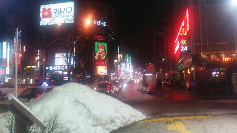 夜のすすきの2