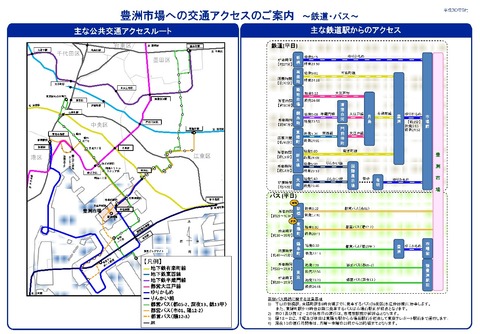 豊洲市場アクセス