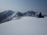 氷ノ山 ぶん回し 山スキー IMGP0661