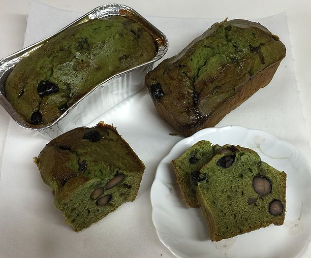 129黒豆抹茶パウンドケーキ