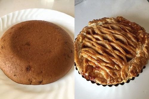 94バナナケーキとアップルパイ