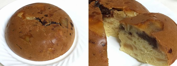 86りんごとあんこのケーキ