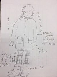 極寒コーデ