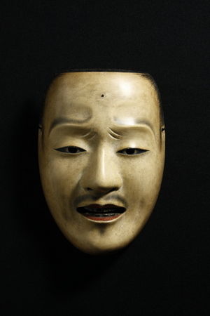 能面・邯鄲男（かんたんおとこ） : 骨董・古美術品オークション