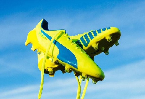エボスピードSL PUMA プーマ エヴォスピード SL FG(イエロー×ブルー) 103235 05