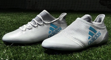 アディダス エックス 17+  FG/AG（グリーン×ネイビー） adidas アディダス エックス 17+ ピュアスピード FG/AG(ネイビー