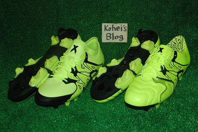 adidas X15.1 と X15.1 LE 比較 : Kohei's BLOG サッカー