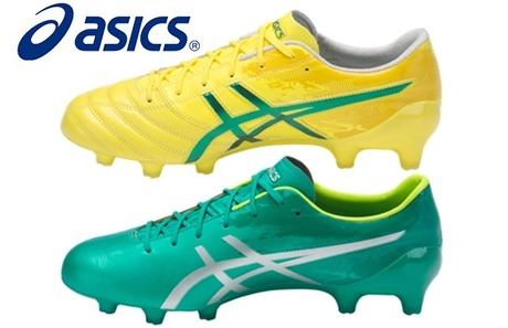 イエローサッカーシューズ スパイク付き DS LIGHT X-FLY 3 新色】 DSライトX-FLY3 （ブレイジングイエロー×ラピス