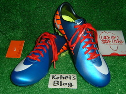 NIKE)REDレース＋マーキュリアルヴェイパー7FG : Kohei's BLOG