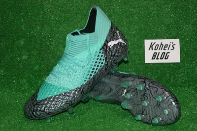 PUMA プーマ フューチャー 2.1 NETFIT FG/AG(ブラック×オレンジ