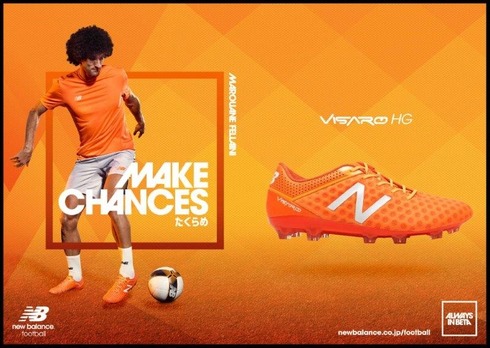 ニューバランス VISARO K-LITE HG (ブラック×オレンジ)２５．５ＣＭ ニューバランス VISARO サッカースパイク 26.5cm レビュー