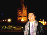 Me at the Columbus Plaza
