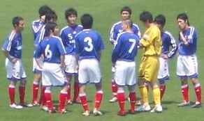 試合前