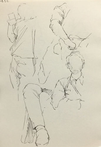 電車クロッキー-180712-01