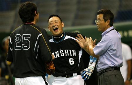 達川金本新井