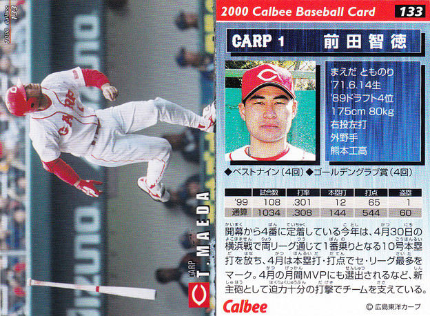 前田智徳プロフィール1