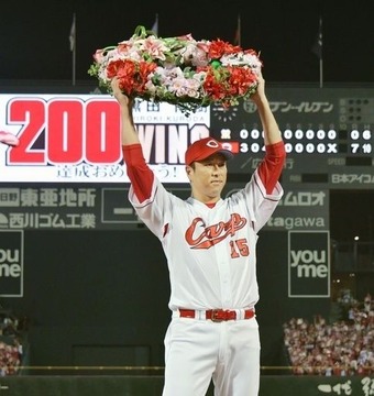 黒田日米通算200勝87