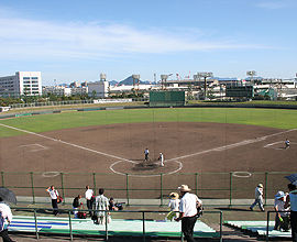 広島県総合グランド野球場1