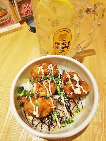 唐揚げ丼