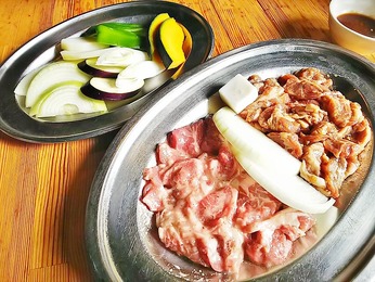 ラム&焼き野菜