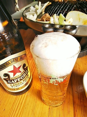 瓶ビール(550円)