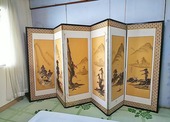 金屏風