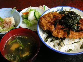 カツめし丼