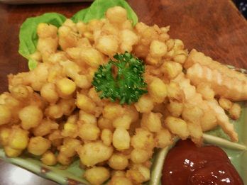 コーンかき揚げ