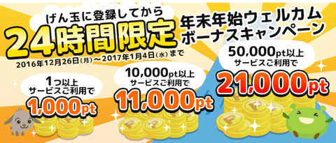 新規会員登録限定!年末年始キャンペーン!