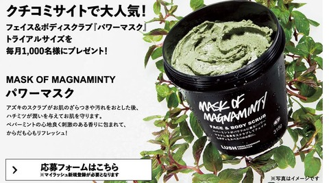 LUSH パワーマスク