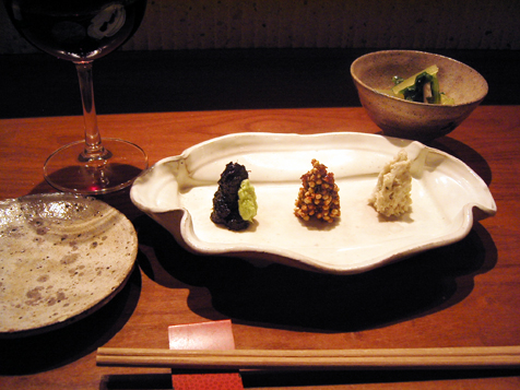 肴盛り合わせ