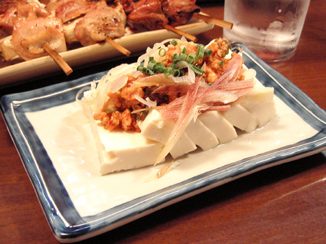 肉みそ冷や奴
