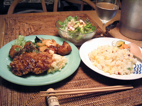 昨日の夕食
