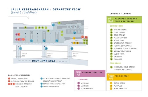 New Terminal 3 2nd Floor