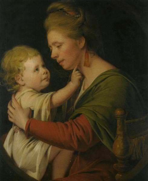 Jane Darwin and her son William Brown Darwin