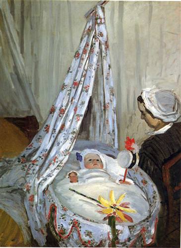 Jean Monet in the Craddle1867