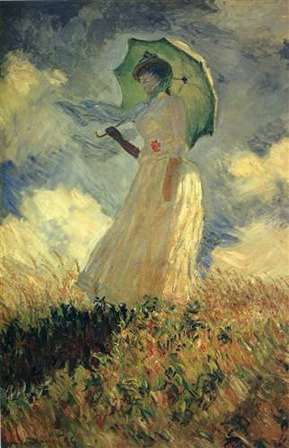 Woman with a Parasol 1886