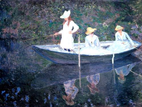 In the Norvegienne Boat at Giverny1887