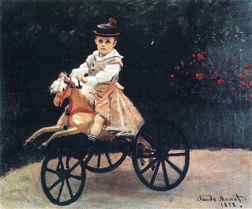 Jean Monet on a Mechanical Horse1872
