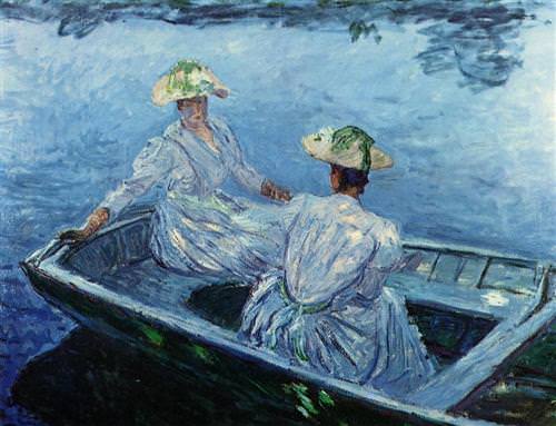The Blue Row Boat1887