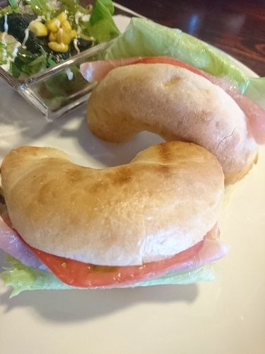 ベーグルサンド