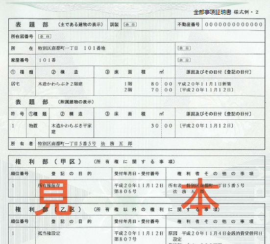 003登記事項証明書