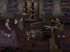 ゾンビ防衛ブラウザゲーム