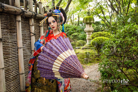京都 花魁体験 STUDIO心 嵐山