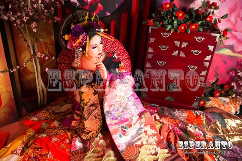 京都 花魁体験 エスペラント